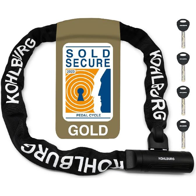 Защитный цепной замок – продано Secure Gold – велосипедный цепной замок длиной 4 фута с 4 ключами – велосипедный замок для тяжелых условий эксплуатации 0,33 дюйма; - Замок для велосипеда, замок для электронного велосипеда
Защитный цепной замок – продано Secure Gold – велосипедный цепной замок длиной 4 фута с 4 ключами – велосипедный замок для тяжелых условий эксплуатации 0,33 дюйма; - Замок для велосипеда, замок для электронного велосипеда