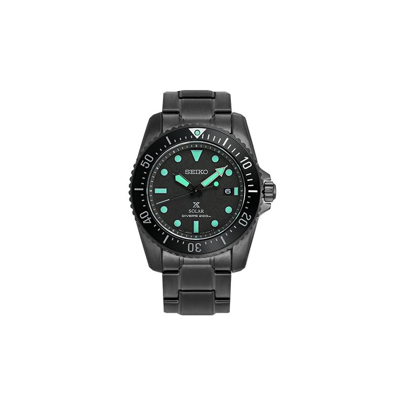 SEIKO PROSPEX series diving watch fashion dial solar movement Steel Strap men s watch black dial SNE587P1 чорний
SEIKO PROSPEX series diving watch fashion dial solar movement Steel Strap men s watch black dial SNE587P1 чорний