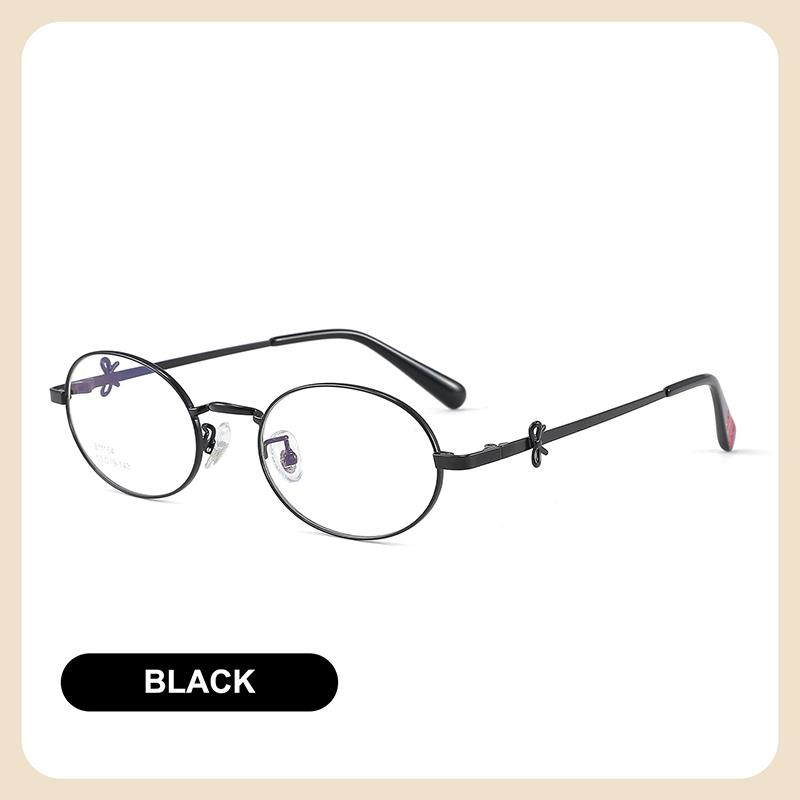 Fashionable Oval Ultra-Light Metal Glasses Frame Stylish Bowknot Trendy Women s Eyeglasses Retro Luxury Design Spectacles чорний
Fashionable Oval Ultra-Light Metal Glasses Frame Stylish Bowknot Trendy Women s Eyeglasses Retro Luxury Design Spectacles чорний