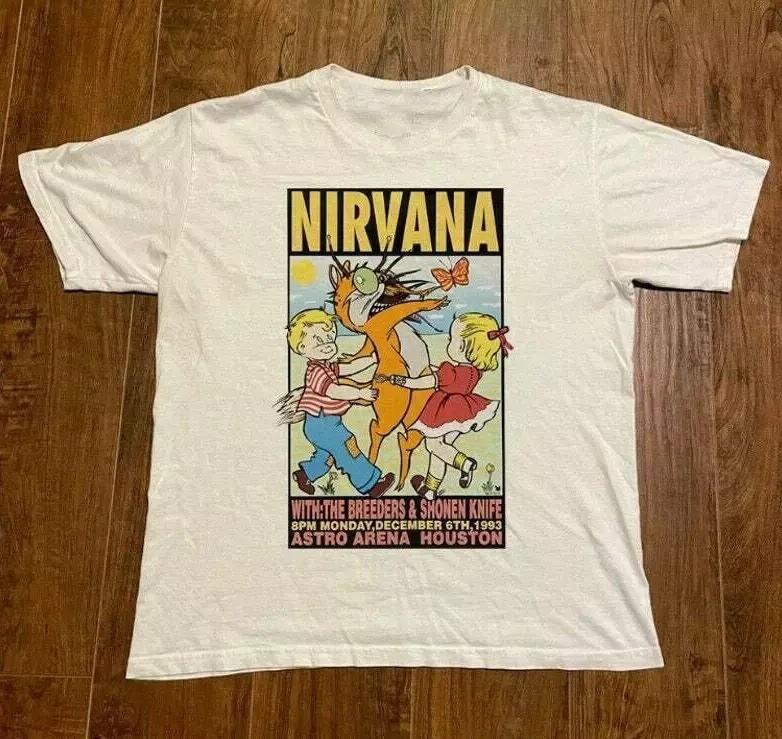 26 NIRVANA 90 s Vintage Concert Tour White T-Shirt for Music Fans Unisex T-Shirt XXXXL
26 NIRVANA 90 s Vintage Concert Tour White T-Shirt for Music Fans Unisex T-Shirt XXXXL