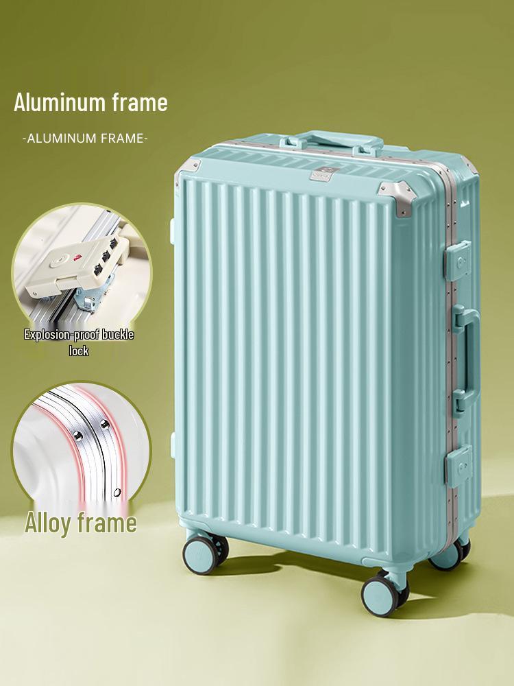 Aluminum Frame Suitcase with Silent Wheels - Wear-Resistant, 24-Inch Boarding Luggage for Students and Travelers 20 inch
Aluminum Frame Suitcase with Silent Wheels - Wear-Resistant, 24-Inch Boarding Luggage for Students and Travelers 20 inch