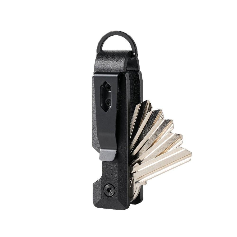 Aluminum Alloy Key Organizer Holds 1-6 Keys Durable Metal Keychain Multi-functional Minimalist Key Storage Clip Daily Carry
Aluminum Alloy Key Organizer Holds 1-6 Keys Durable Metal Keychain Multi-functional Minimalist Key Storage Clip Daily Carry