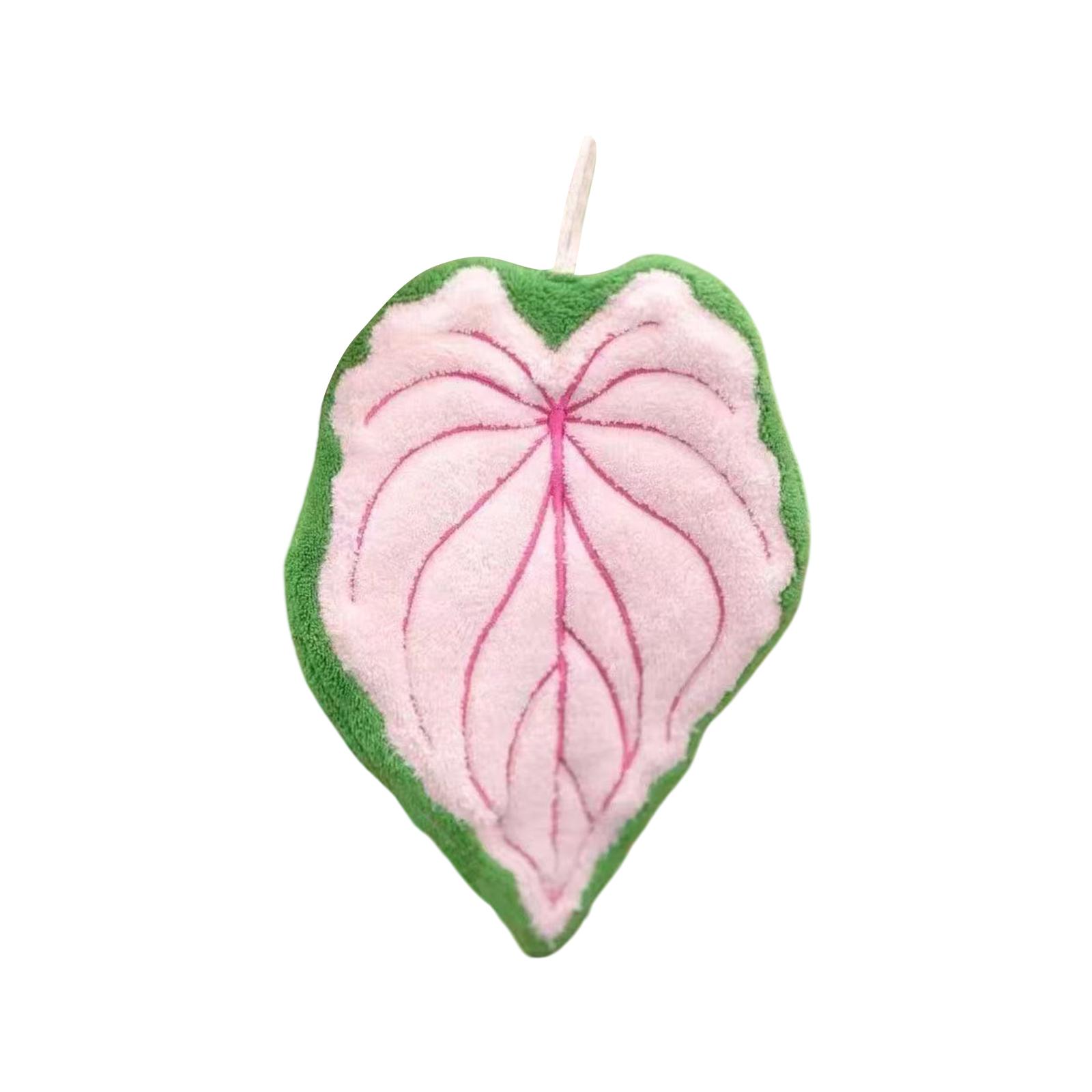 Coral Fleece Hand Towel Leaf Shape Soft Absorbent Hanging Kitchen Bathroom Cleaning Cloth Durable Material One Size
Coral Fleece Hand Towel Leaf Shape Soft Absorbent Hanging Kitchen Bathroom Cleaning Cloth Durable Material One Size