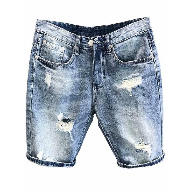 Мужские рваные джинсовые шорты 2023, модная новинка прямого кроя
Мужские рваные джинсовые шорты 2023, модная новинка прямого кроя