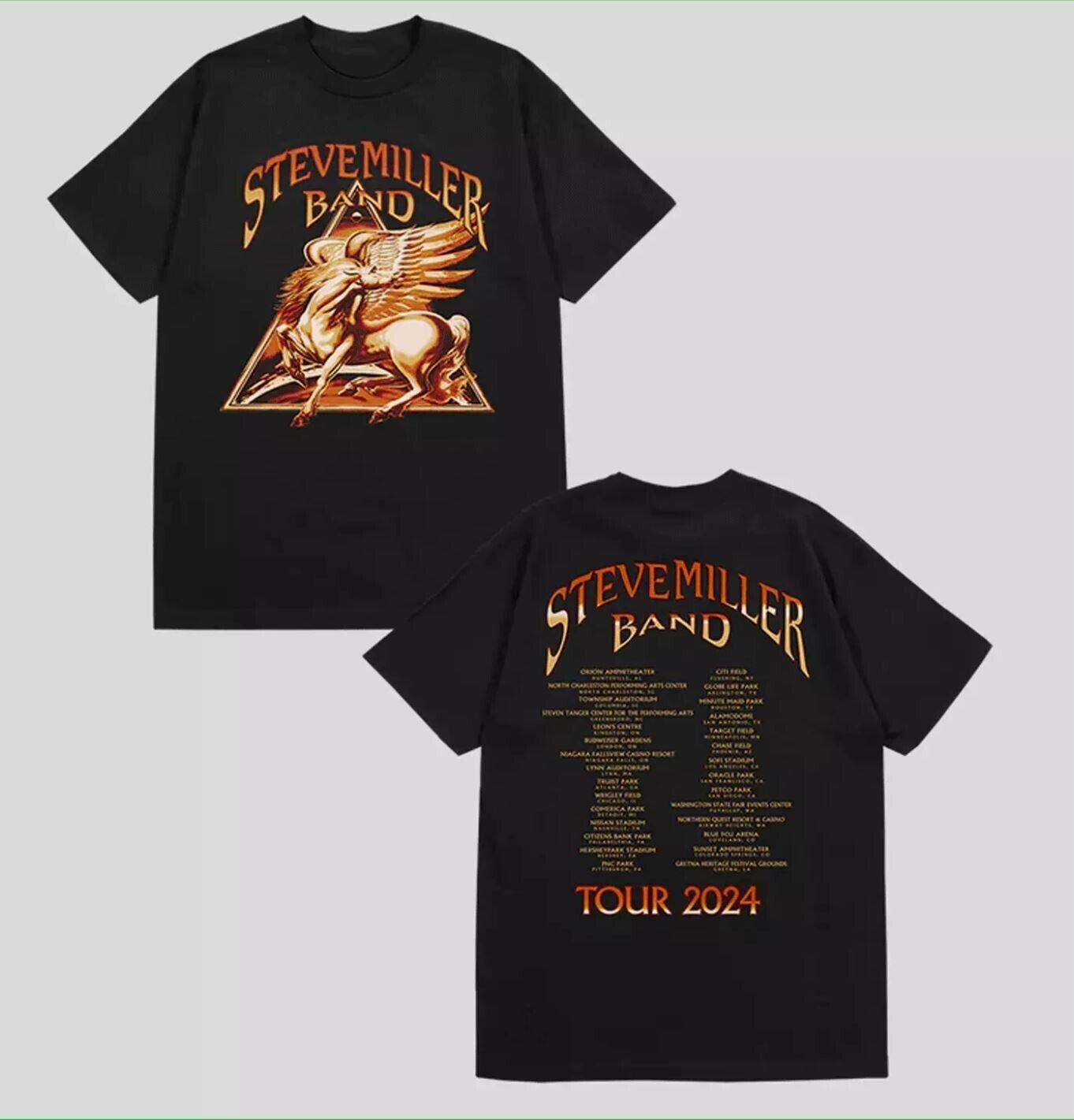 26 Black Steve Miller Band Tour 2024 T-Shirt Unisex T-Shirt XXXXL
26 Black Steve Miller Band Tour 2024 T-Shirt Unisex T-Shirt XXXXL