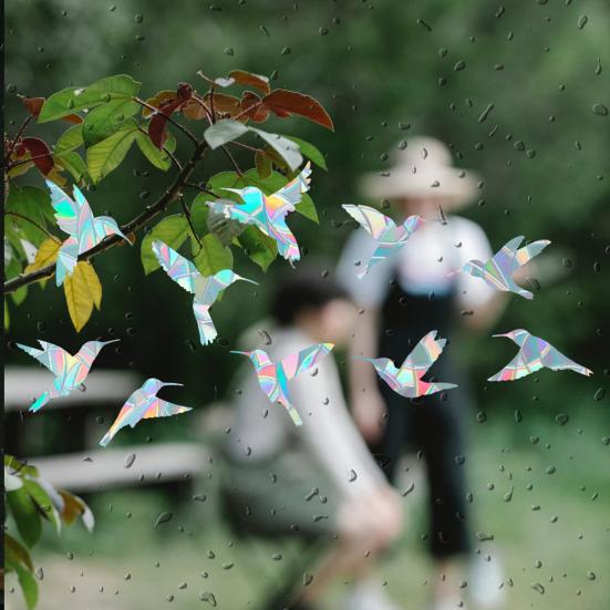 1 Set Window Decals Anti-collision Removable PVC Non Adhesive Prismatic Window Clings 6
1 Set Window Decals Anti-collision Removable PVC Non Adhesive Prismatic Window Clings 6