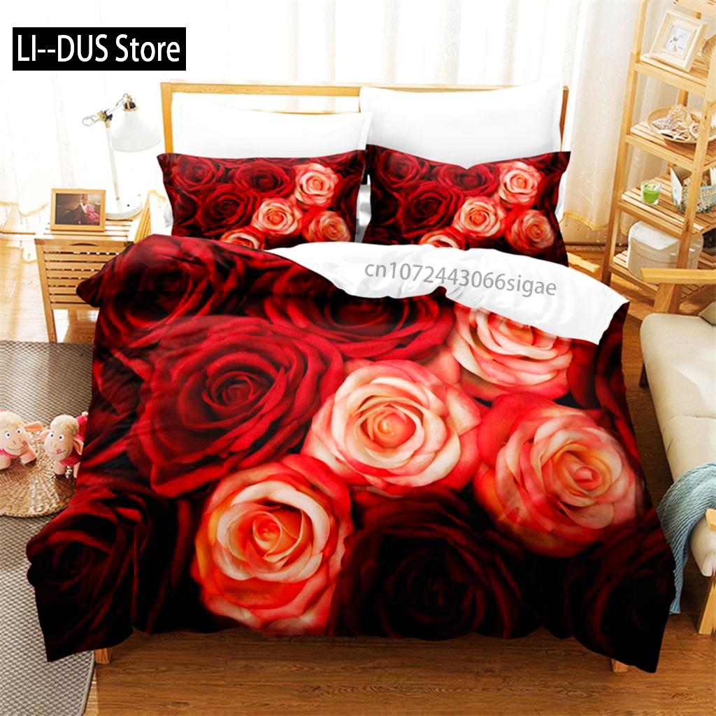 Comforter Bright Roses Bedding Set 3D Bedding Digital Printing Queen Size Bedding Set Fashion Design Comforter (quilt)-EU Single(135*200cm)3pcs
Comforter Bright Roses Bedding Set 3D Bedding Digital Printing Queen Size Bedding Set Fashion Design Comforter (quilt)-EU Single(135*200cm)3pcs