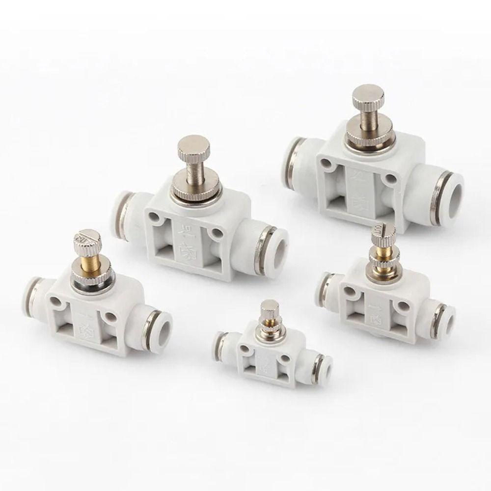 1Pcs Pressure Control Tool Pneumatic Throttle Valve SA-4/6/8/10/12mm Plastic Air Tube Connector Push In SA/PA
1Pcs Pressure Control Tool Pneumatic Throttle Valve SA-4/6/8/10/12mm Plastic Air Tube Connector Push In SA/PA