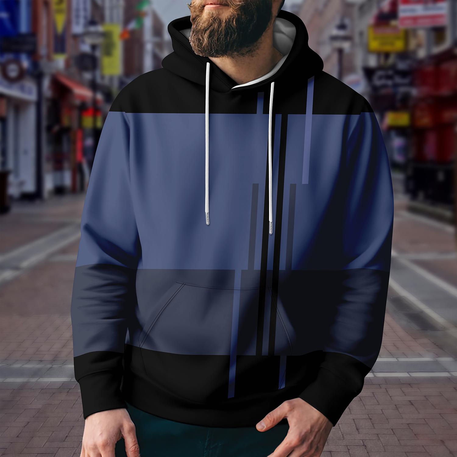 Мужской свитер с капюшоном, толстовка с капюшоном, черный, с полосатым узором, лоскутное шитье, ежедневная спортивная 3D-печать, базовая уличная одежда, desi XL
Мужской свитер с капюшоном, толстовка с капюшоном, черный, с полосатым узором, лоскутное шитье, ежедневная спортивная 3D-печать, базовая уличная одежда, desi XL