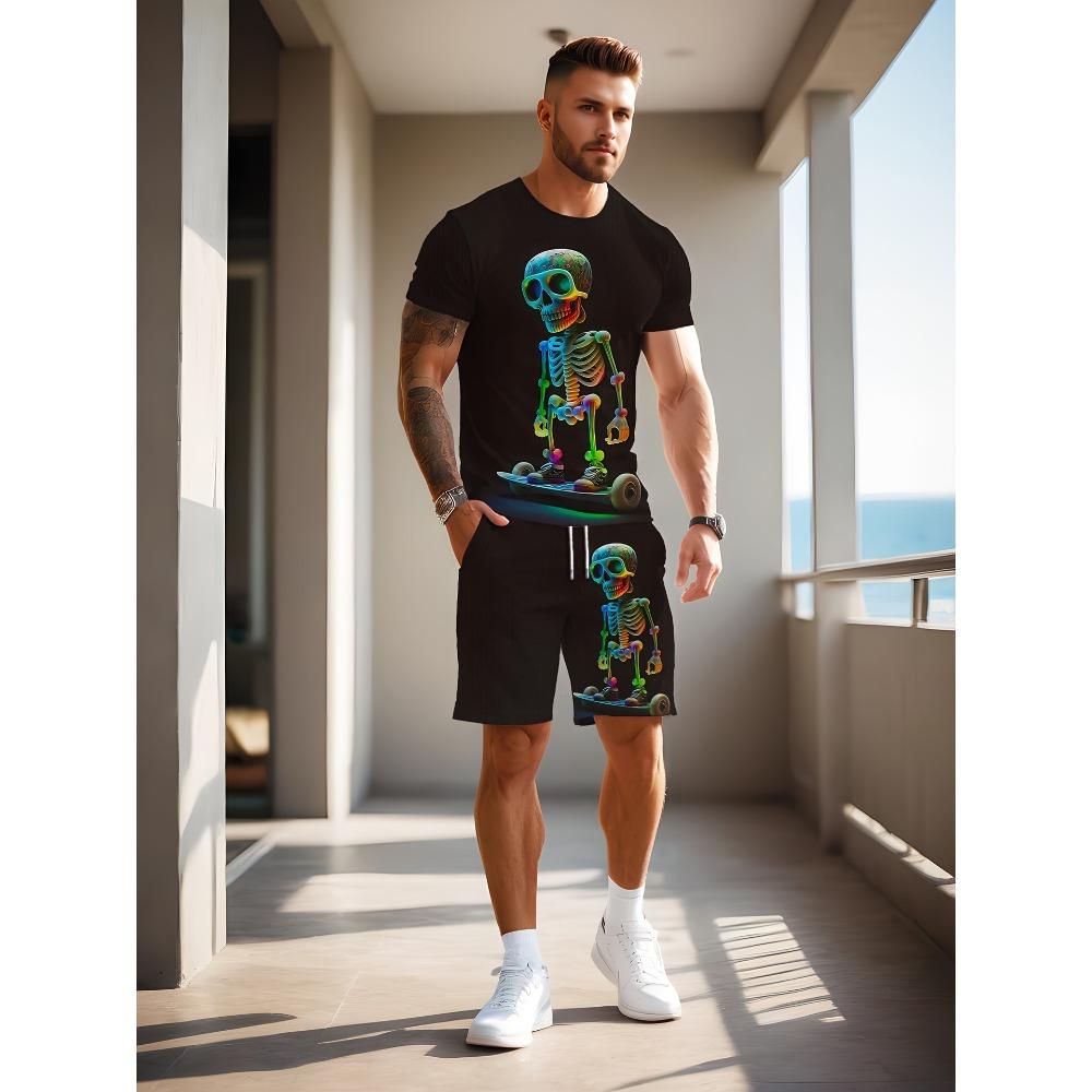 Men s Summer Comfortable Fashionable Colorful Pattern 3D Printed 2-piece Set Leisure Sports Style Loose Oversized Breathable Sports Wear 6XL
Men s Summer Comfortable Fashionable Colorful Pattern 3D Printed 2-piece Set Leisure Sports Style Loose Oversized Breathable Sports Wear 6XL