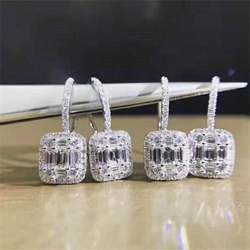 Original 925 sterling sier Dangle Earring T shape Dimaond Jewelry Party Wedding Drop Earrings for Women Bridal Gift
Original 925 sterling sier Dangle Earring T shape Dimaond Jewelry Party Wedding Drop Earrings for Women Bridal Gift