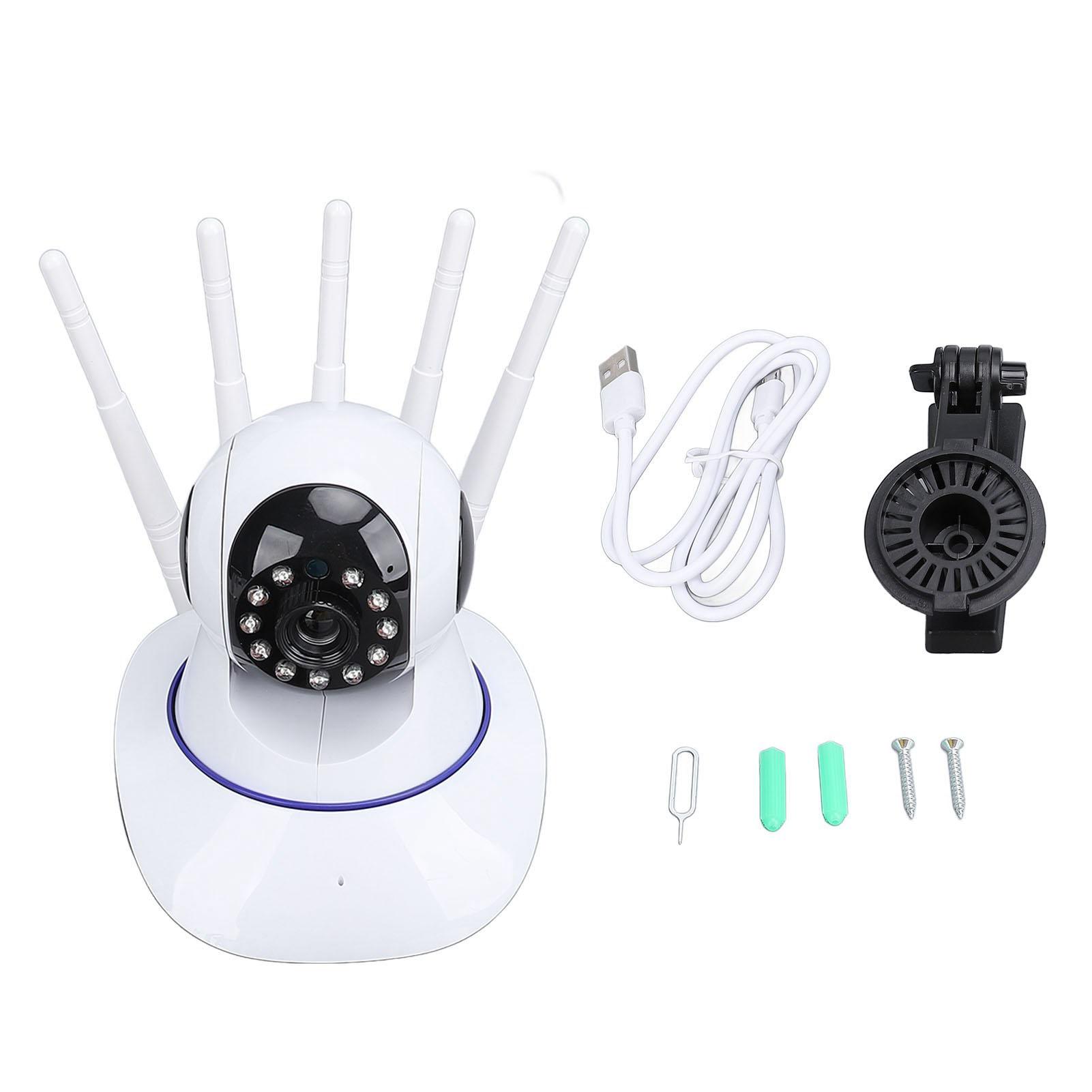 Pan Tilt Video Baby Monitor Wireless WIFI Indoor Security Camera with Night Vision for House School
Pan Tilt Video Baby Monitor Wireless WIFI Indoor Security Camera with Night Vision for House School