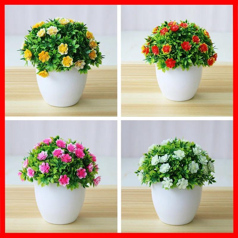 1pc Artificial Plants Bonsai Small Flower Potted Plants Fake Flowers Potted Ornaments for Home Decoration Hotel Garden Decor
1pc Artificial Plants Bonsai Small Flower Potted Plants Fake Flowers Potted Ornaments for Home Decoration Hotel Garden Decor