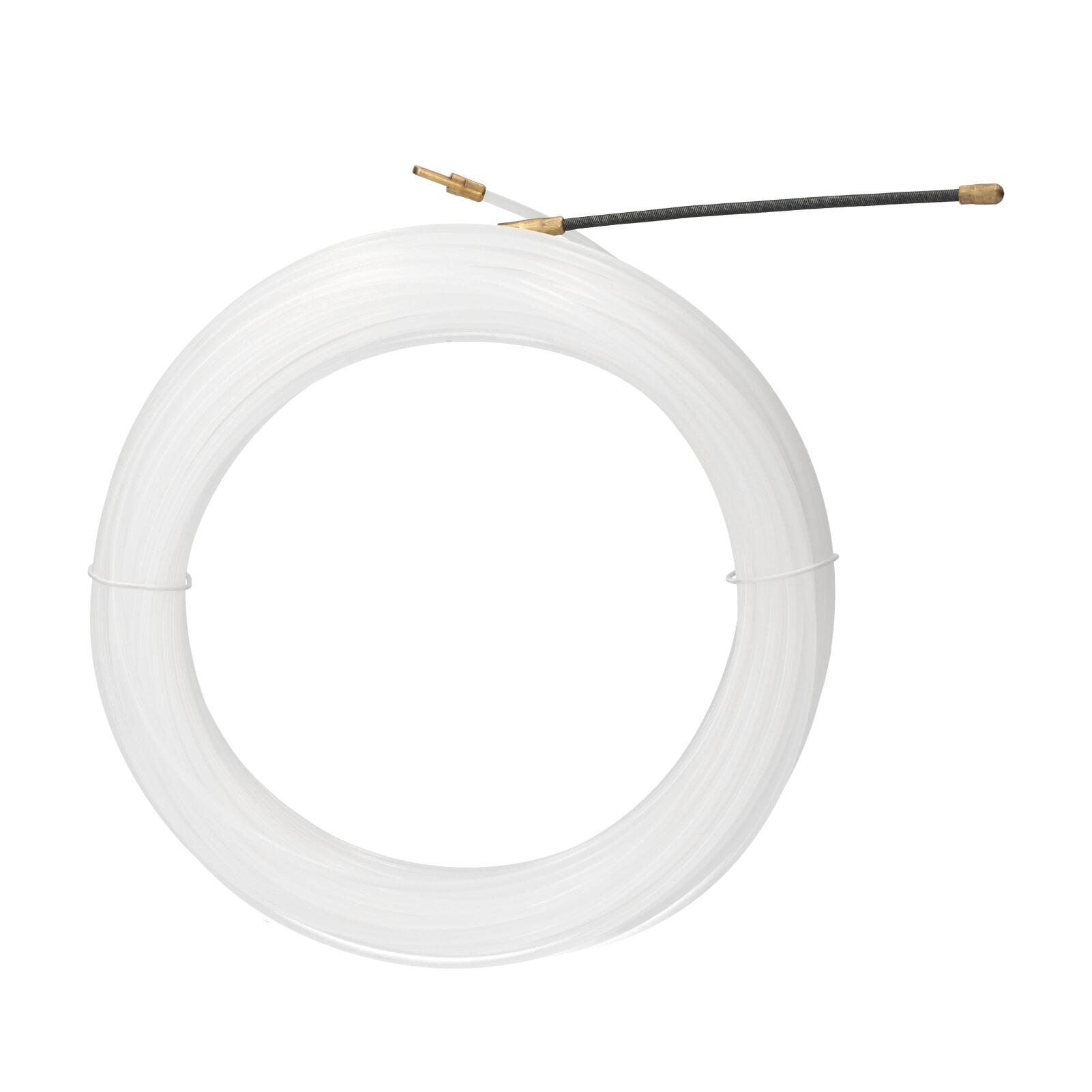 15m Fish Tape Wire Puller Cable Pulling Tool Through Wall ABS Plastic Wire Threader Electrical Wires Running Puller for прозорий білий колір
15m Fish Tape Wire Puller Cable Pulling Tool Through Wall ABS Plastic Wire Threader Electrical Wires Running Puller for прозорий білий колір