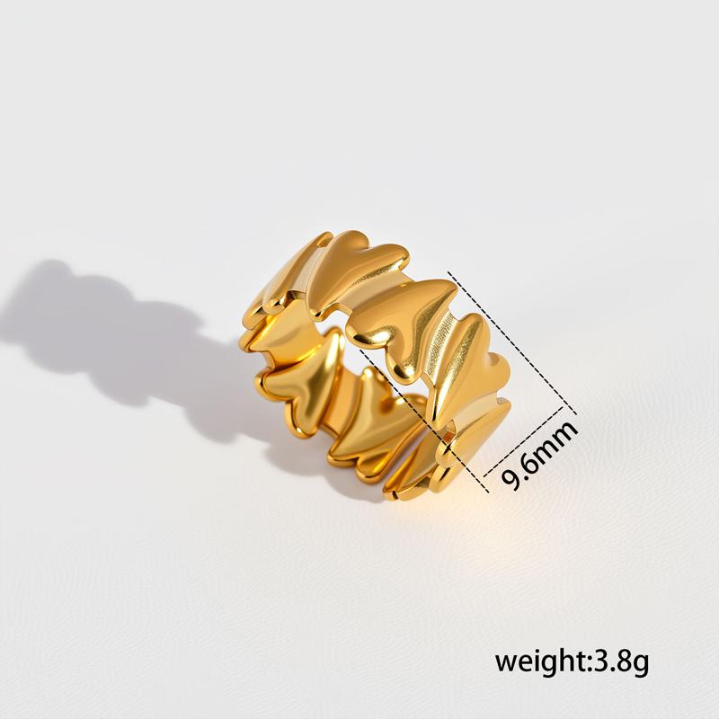 New Trendy Stainless Steel Starfish Flower Open Rings for Women Minimalist Metal Pentagram Non Fading Ring Marine Life Zircon
New Trendy Stainless Steel Starfish Flower Open Rings for Women Minimalist Metal Pentagram Non Fading Ring Marine Life Zircon