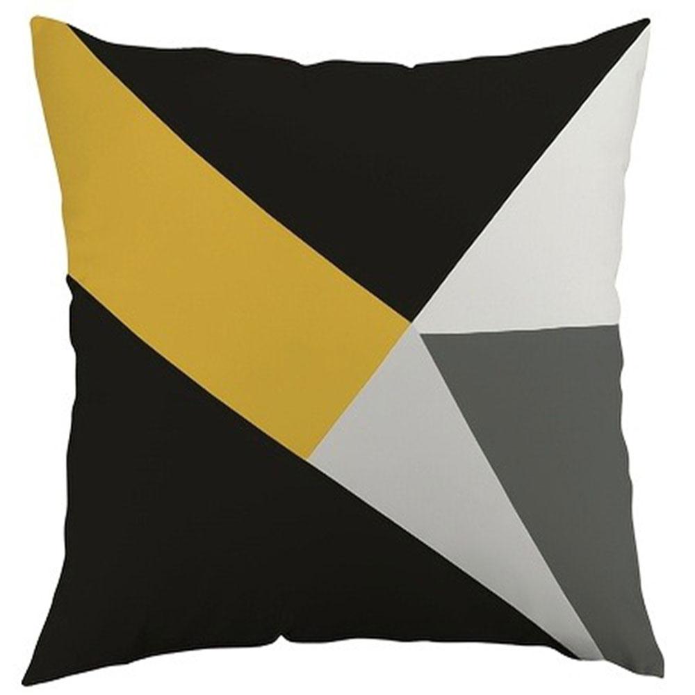 Черный Желтый Геометрический Стиль Современная Грация Наволочка для Подушки из Полиэстера на Молнии для Украшения Спальни и Дивана 16x16Inch
Черный Желтый Геометрический Стиль Современная Грация Наволочка для Подушки из Полиэстера на Молнии для Украшения Спальни и Дивана 16x16Inch