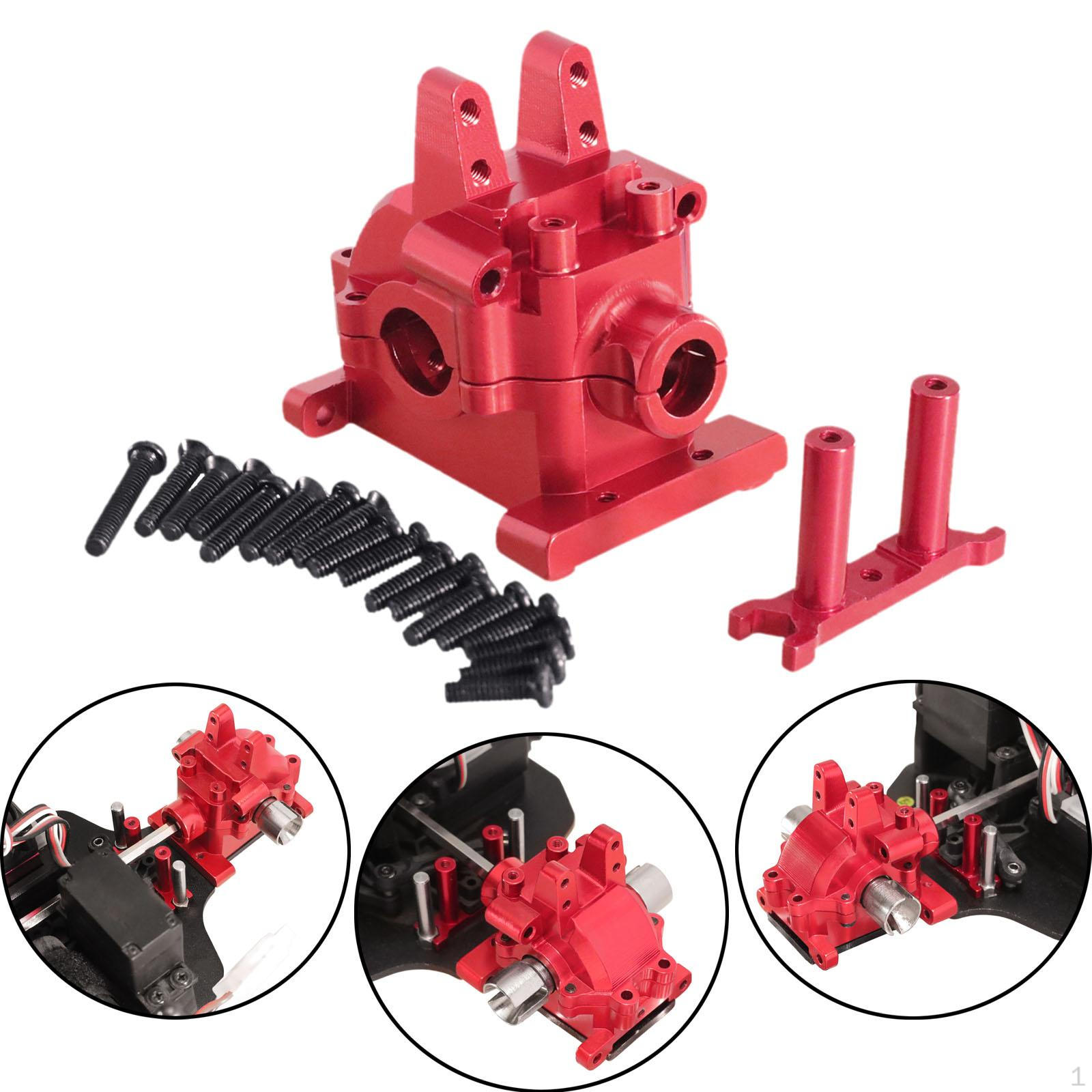 Metal Front Gearbox Cover Upgrade Spare Parts Shell Replacement for RC Hobby Car 14209, 14210 And Red
Metal Front Gearbox Cover Upgrade Spare Parts Shell Replacement for RC Hobby Car 14209, 14210 And Red