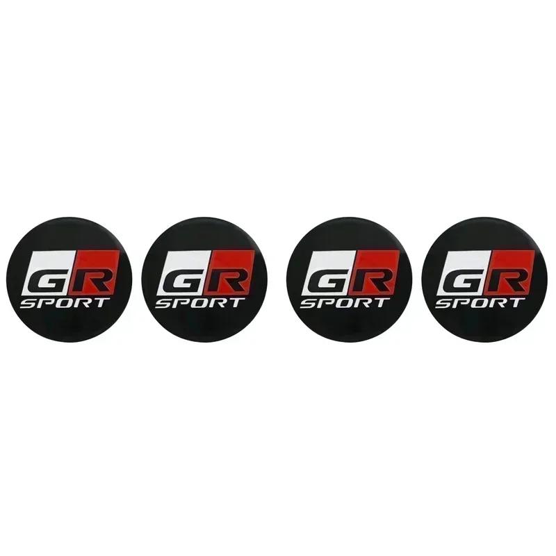 56mm 4pcs/set Car Wheel Center Stickers Hub Cap Decal For Toyota GR Sport Logo Corolla C-HR Avensis RAV4 4runner Camry Prado
56mm 4pcs/set Car Wheel Center Stickers Hub Cap Decal For Toyota GR Sport Logo Corolla C-HR Avensis RAV4 4runner Camry Prado