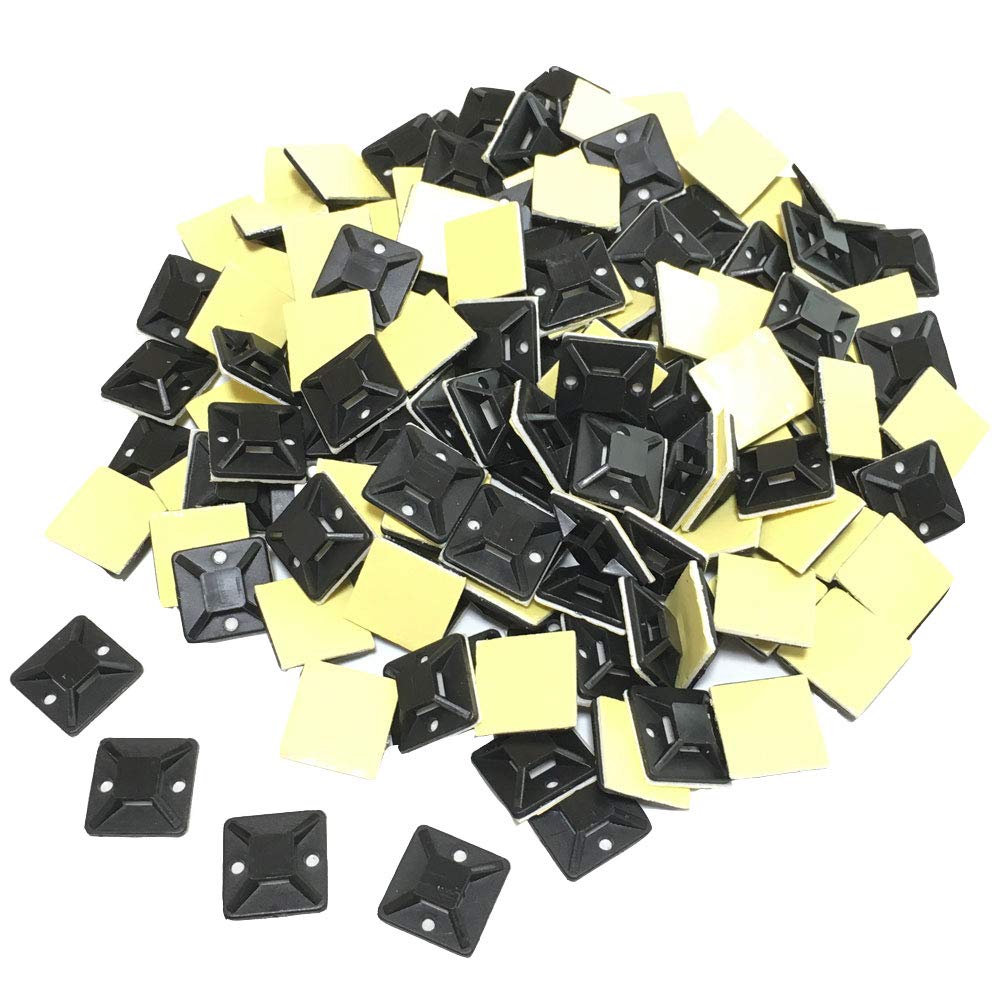 RedBeryl Selectable Cable Tie Mount Base with Adhesive Tape Insulok Wiring Fixing Cable Fixture Black 100 (20mmx20mm Pieces)
RedBeryl Selectable Cable Tie Mount Base with Adhesive Tape Insulok Wiring Fixing Cable Fixture Black 100 (20mmx20mm Pieces)