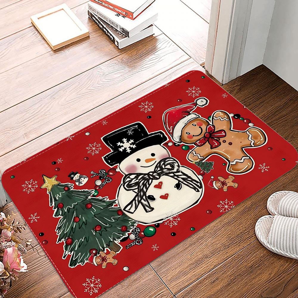 Christmas Snowman Doormat Non-Slip Entrance Doormat Home Decor Carpet For Living Room Rugs Bathroom Floor Rug 40x60cm
Christmas Snowman Doormat Non-Slip Entrance Doormat Home Decor Carpet For Living Room Rugs Bathroom Floor Rug 40x60cm