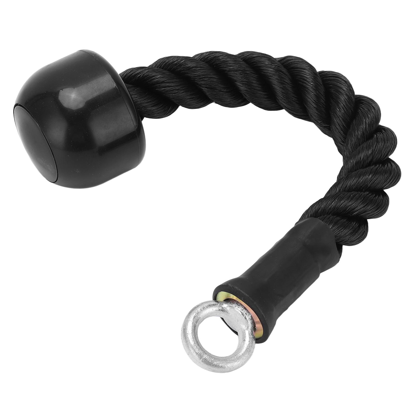Tricep Rope Anti Slip Rubber Exercise Ropes Durable Strong Practical Gym Supplies for Exercising Muscles
Tricep Rope Anti Slip Rubber Exercise Ropes Durable Strong Practical Gym Supplies for Exercising Muscles