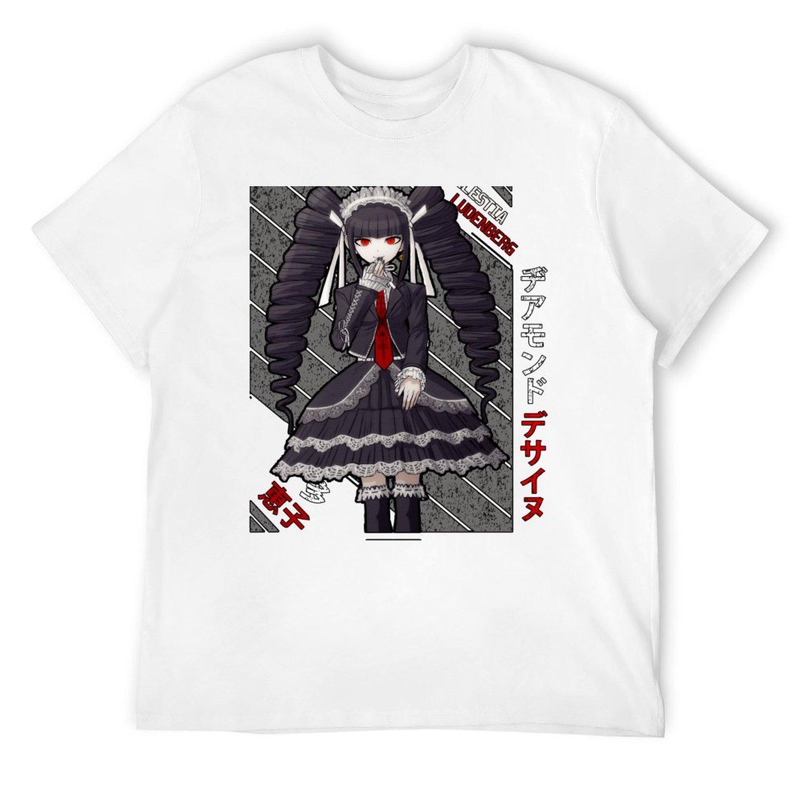 Селестия Люденберг - Футболка DanganRonpa хлопковые мужские футболки футболки винтажная аниме футболка однотонные белые футболки мужчины S
Селестия Люденберг - Футболка DanganRonpa хлопковые мужские футболки футболки винтажная аниме футболка однотонные белые футболки мужчины S