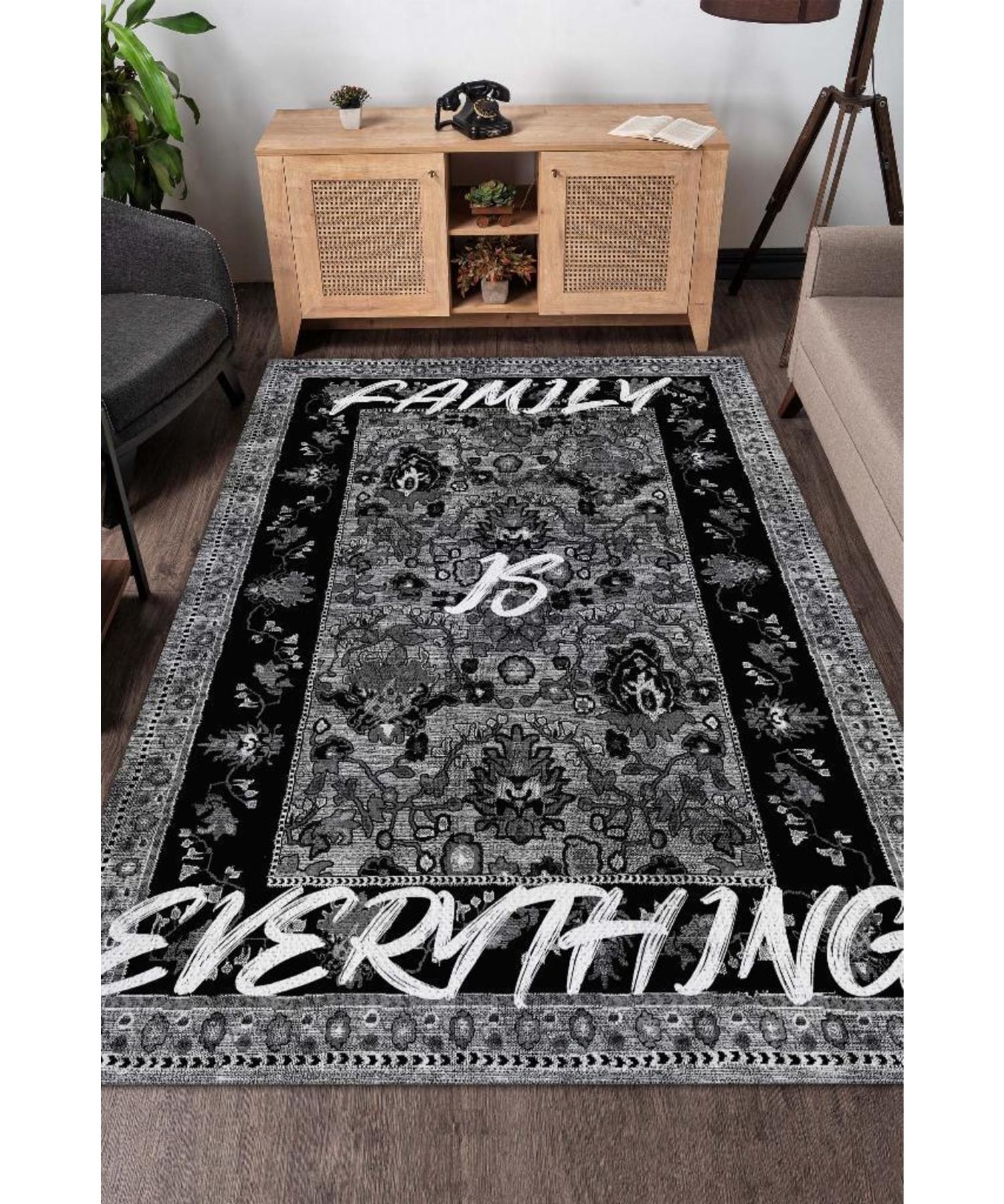 Family is Everything Cotton Woven Based Washable Non-Slip Decorative Home Family Carpet
Family is Everything Cotton Woven Based Washable Non-Slip Decorative Home Family Carpet