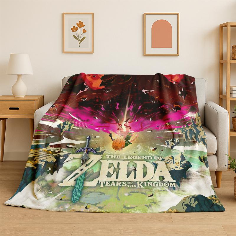 Classic Game Z-Zelda Cartoon Link Flannel Blanket Soft Warm Throw Blanket for Bedroom Living Room Bed Travel Camping Picnic 75x90cm
Classic Game Z-Zelda Cartoon Link Flannel Blanket Soft Warm Throw Blanket for Bedroom Living Room Bed Travel Camping Picnic 75x90cm