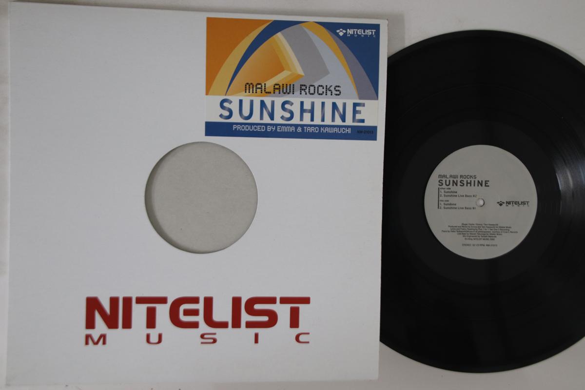 12inch Record MALAWI ROCKS - Sunshine NM21013 Nitelist Music 2003 Japan Dance & Electronica Used
12inch Record MALAWI ROCKS - Sunshine NM21013 Nitelist Music 2003 Japan Dance & Electronica Used