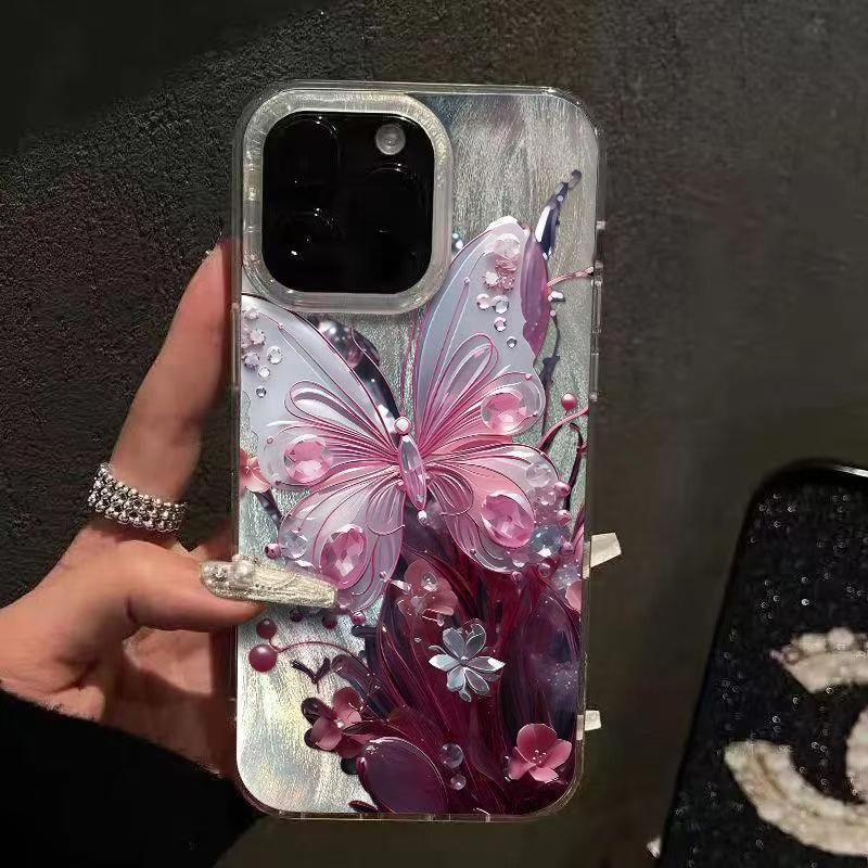 Crystal Ice Butterfly Gauze Case for Apple iPhone 16 Pro Max and iPhone 15 Pro - Trendy Simple Protection HUAWEI
Crystal Ice Butterfly Gauze Case for Apple iPhone 16 Pro Max and iPhone 15 Pro - Trendy Simple Protection HUAWEI