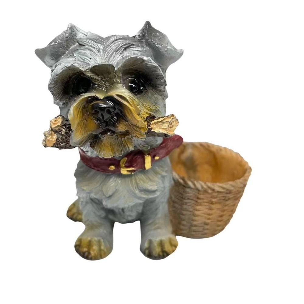 Милый миниатюрный шнауцер, креативные горшечные настольные фигурки, микро-питомец, форма собаки, украшение, кукольный домик серый
Милый миниатюрный шнауцер, креативные горшечные настольные фигурки, микро-питомец, форма собаки, украшение, кукольный домик серый
