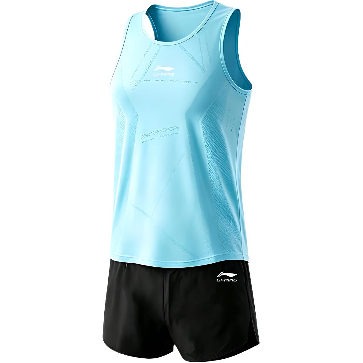 Li-Ning Comfortable Breathable Sports Exam Short Distance Running Training Competition Leisure Sports Suit Unisex sports suit Blue Black AATS078-3 XL
Li-Ning Comfortable Breathable Sports Exam Short Distance Running Training Competition Leisure Sports Suit Unisex sports suit Blue Black AATS078-3 XL