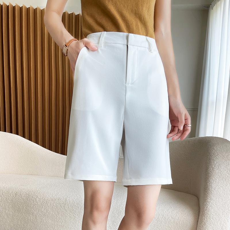 Летний новый костюм шорты женские простые атмосферные универсальные пятиточечные брюки облегающие удобные дышащие повседневные брюки M белый
Летний новый костюм шорты женские простые атмосферные универсальные пятиточечные брюки облегающие удобные дышащие повседневные брюки M белый