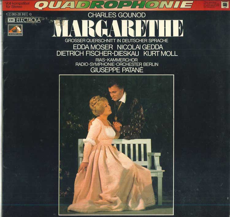 LP Record CHARLES GOUNOD EDDA MOSER NICOLAI Margarethe Grosser Querschnitt In 1C06328961Q EMI ELECTROLA Germany Classical Used
LP Record CHARLES GOUNOD EDDA MOSER NICOLAI Margarethe Grosser Querschnitt In 1C06328961Q EMI ELECTROLA Germany Classical Used