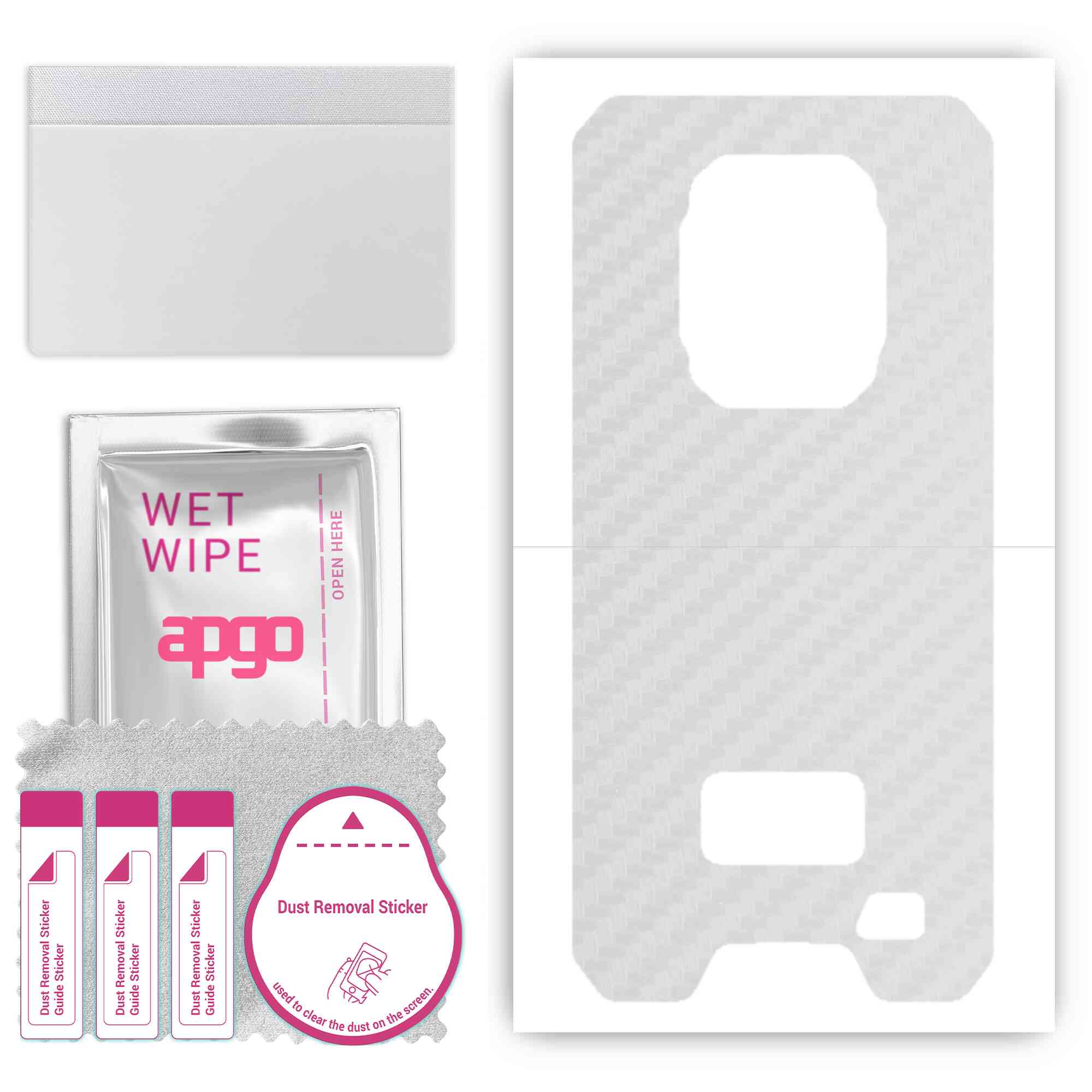 Apgo Protective Skin Sticker для задньої панелі, сумісний з Ulefone Armor 9, Wrap Film, Foil, Vinyl - Pattern Transparent Carbon
Apgo Protective Skin Sticker для задньої панелі, сумісний з Ulefone Armor 9, Wrap Film, Foil, Vinyl - Pattern Transparent Carbon