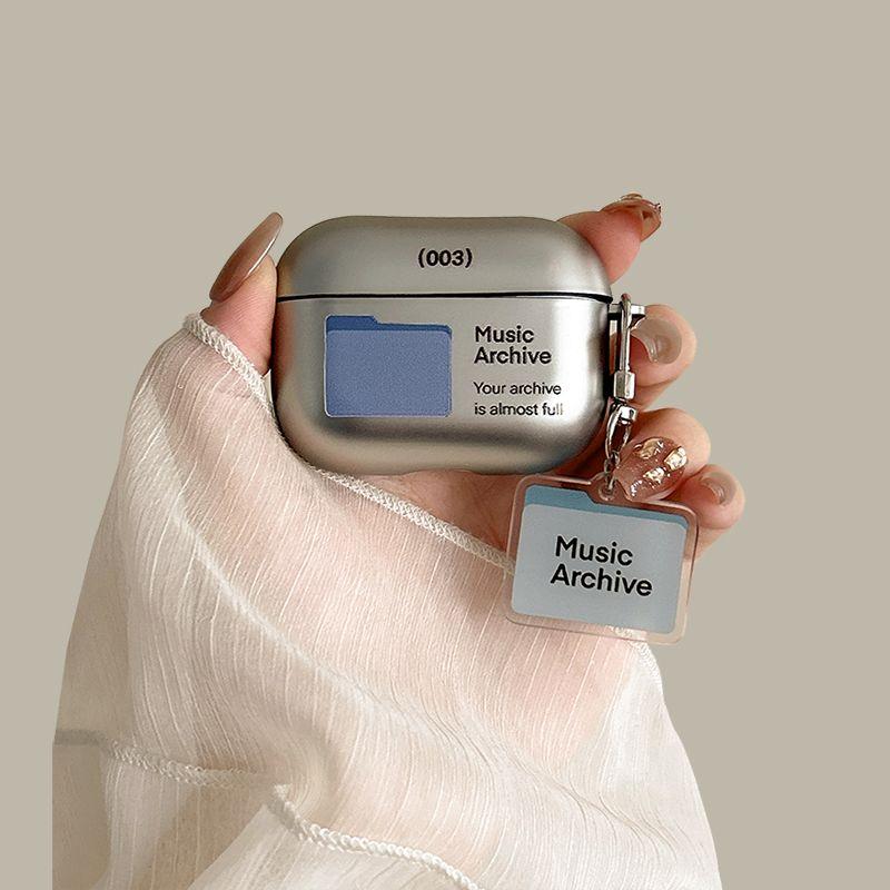 Earbuds Case 2 Generation Silver 3 Generation Silicone Pro Niche Style Spoof Artsy Airpodspro Second Generation Drop-Resistant New Arrival Soft Case Apple Airpods Pro Music folder + same pendant
Earbuds Case 2 Generation Silver 3 Generation Silicone Pro Niche Style Spoof Artsy Airpodspro Second Generation Drop-Resistant New Arrival Soft Case Apple Airpods Pro Music folder + same pendant