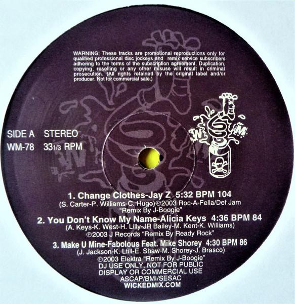 12inch Record VARIOUS - Wicked Mix 78 WM78 Wicked Mix 2003 US Rap & Hip-Hop/R&B Used
12inch Record VARIOUS - Wicked Mix 78 WM78 Wicked Mix 2003 US Rap & Hip-Hop/R&B Used