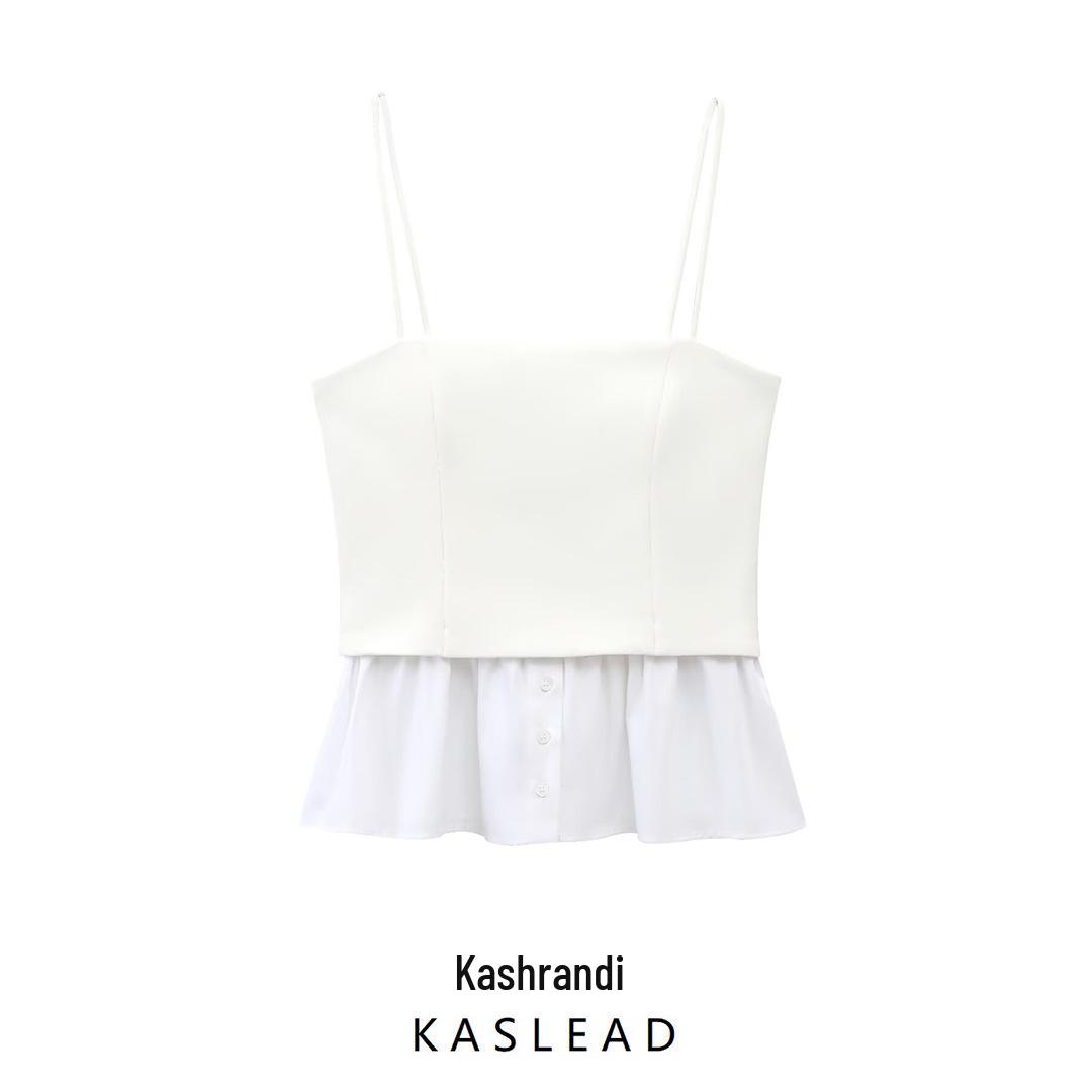 2025 Spring Women s European Style Color Block Poplin Spaghetti Strap Top Small
2025 Spring Women s European Style Color Block Poplin Spaghetti Strap Top Small