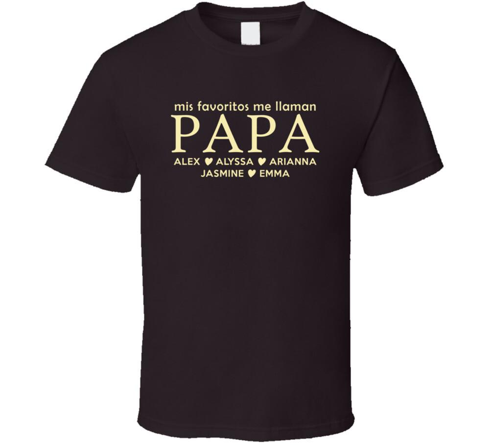 Mis Favoritos Me Llaman Papa T Shirt Mens Womens Tees Top M
Mis Favoritos Me Llaman Papa T Shirt Mens Womens Tees Top M
