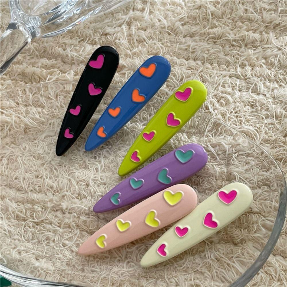 Diamond Star Duckbill Clip Candy Color Acetate Side Clip Sweet Love Heart Hair Clip Girl
Diamond Star Duckbill Clip Candy Color Acetate Side Clip Sweet Love Heart Hair Clip Girl