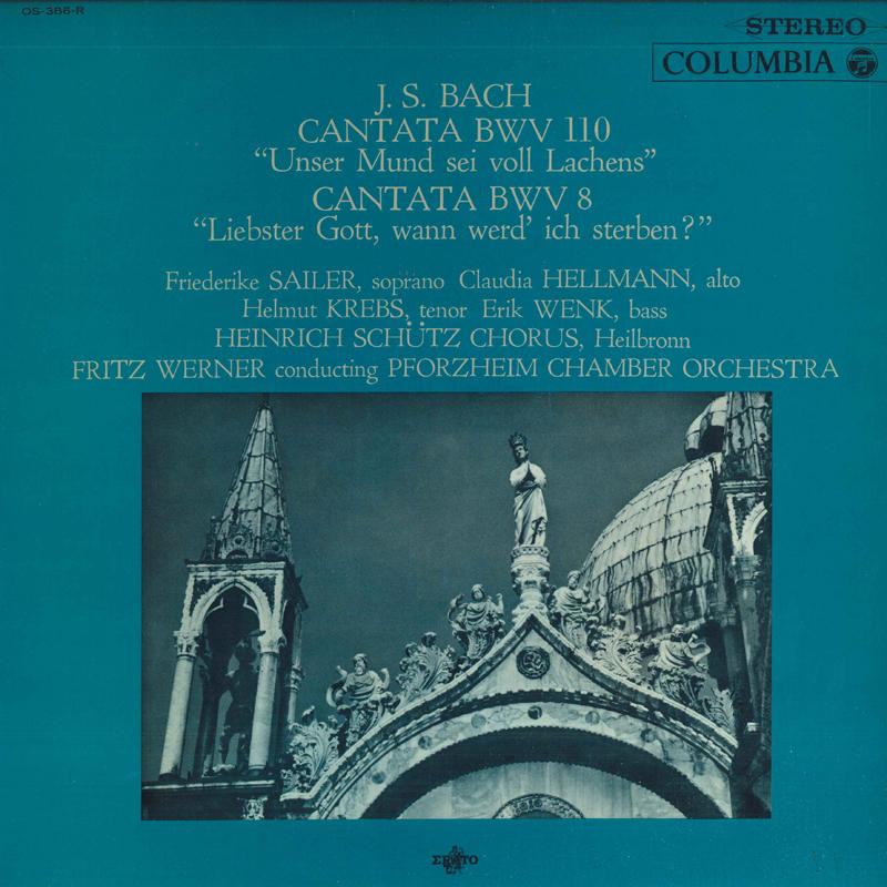 LP Record FRITZ WERNER, HEINRICH SCHUTZ CHORU - Bach: Cantata No. 110 / Cantata No. OS386R COLUMBIA Japan Classical Used
LP Record FRITZ WERNER, HEINRICH SCHUTZ CHORU - Bach: Cantata No. 110 / Cantata No. OS386R COLUMBIA Japan Classical Used