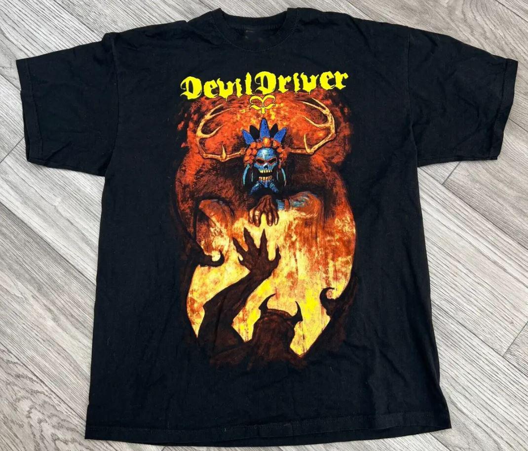 Devil Driver Band European Tour 2010 Tee Unisex T-Shirt All Size SB092 3XL
Devil Driver Band European Tour 2010 Tee Unisex T-Shirt All Size SB092 3XL