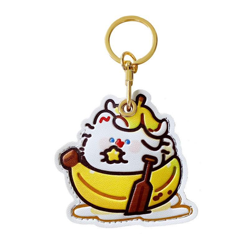 Luxury Cat Leather Keychain & AirTag Holder
Luxury Cat Leather Keychain & AirTag Holder