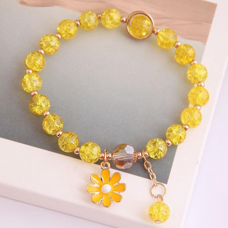 Daisy Charm Fortune Bracelet for Women Girls Wrist Chain Bangle Jewelry
Daisy Charm Fortune Bracelet for Women Girls Wrist Chain Bangle Jewelry