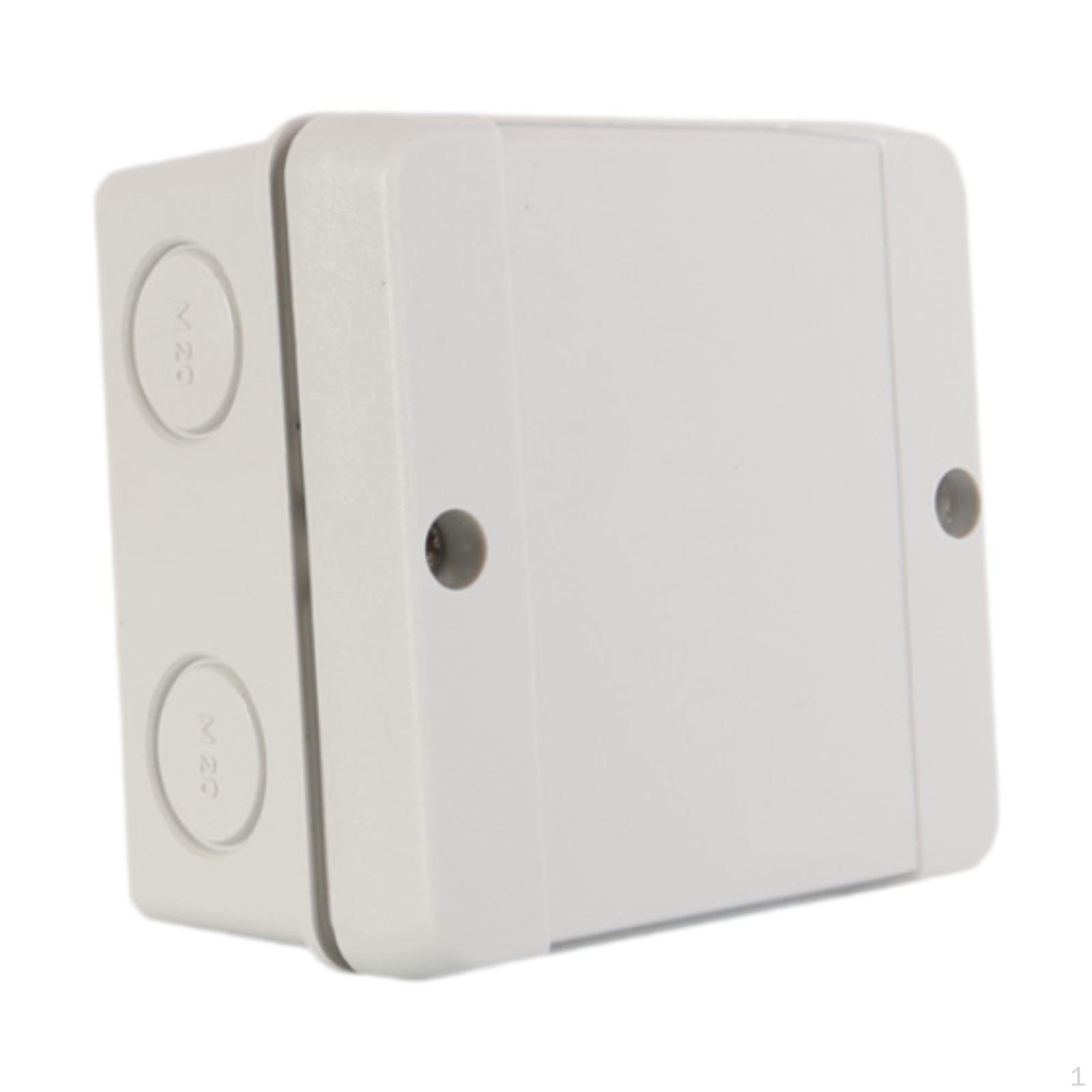 Connection Box Extension Cord Cover Dustproof Rainproof Weatherproof Wire Junction Outdoor 53mmx88mmx88mm
Connection Box Extension Cord Cover Dustproof Rainproof Weatherproof Wire Junction Outdoor 53mmx88mmx88mm