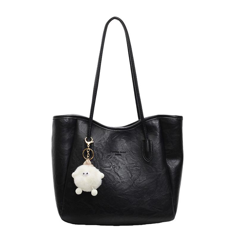 Casual large-capacity tote bag women s new spring and summer shoulder large bag, high-end student class commuter bag without pendant чёрный
Casual large-capacity tote bag women s new spring and summer shoulder large bag, high-end student class commuter bag without pendant чёрный