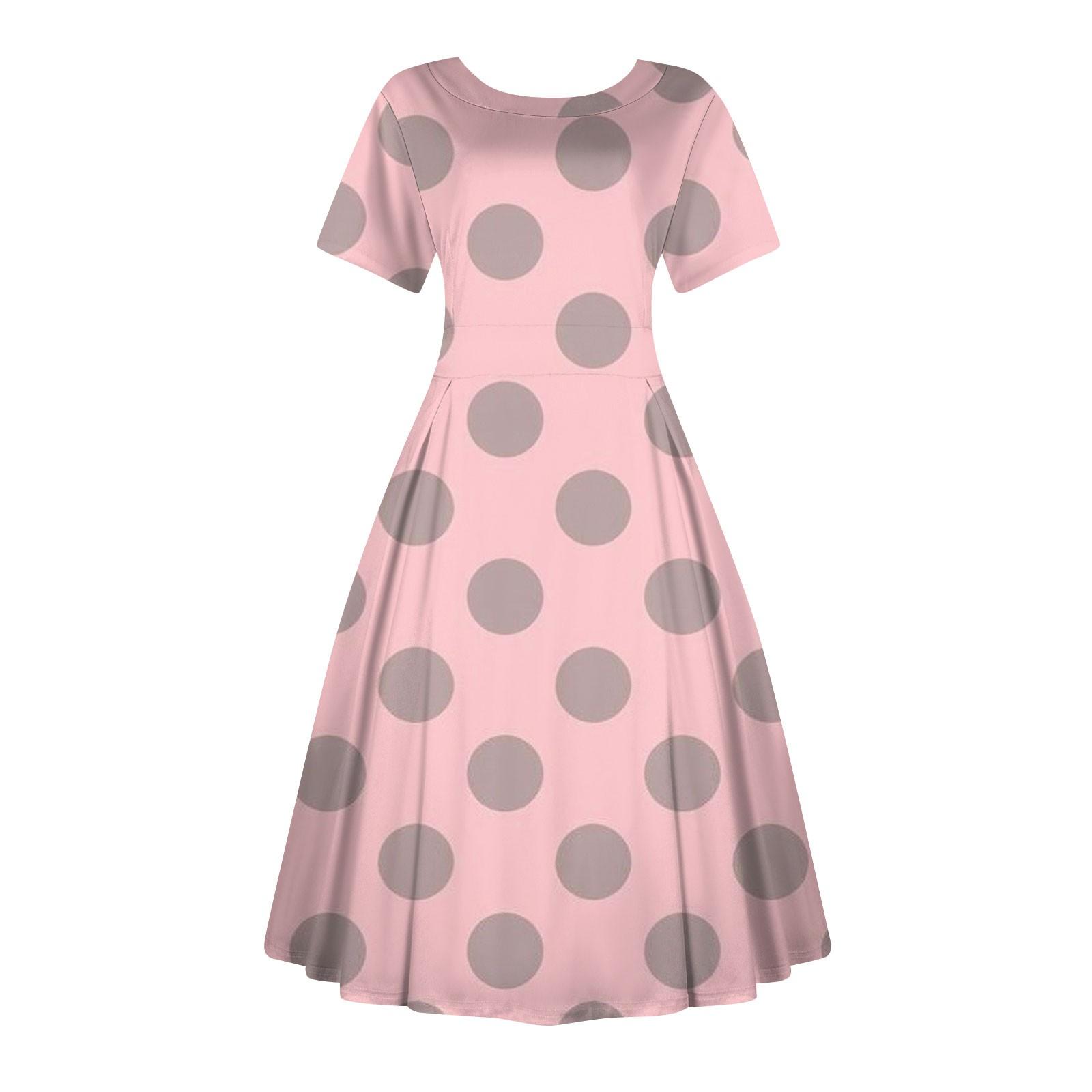 Женское повседневное модное платье, винтажное платье миди с принтом подсолнечника, круглым вырезом и коротким рукавом, длинные большие распашные платья XL розовый
Женское повседневное модное платье, винтажное платье миди с принтом подсолнечника, круглым вырезом и коротким рукавом, длинные большие распашные платья XL розовый