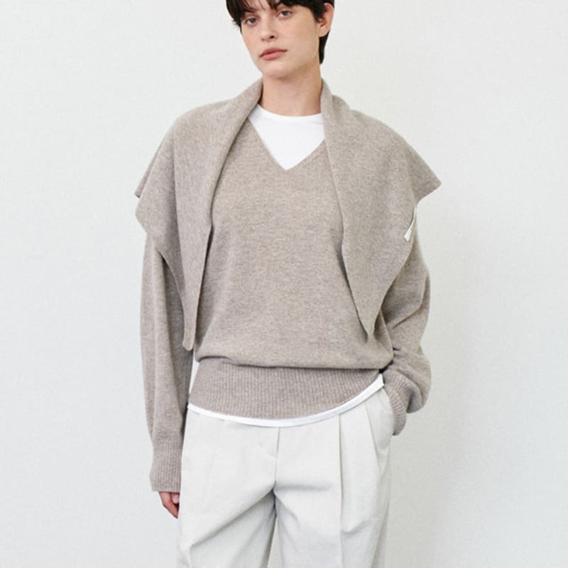 ШАРФ ИЗ ТРЕУГОЛЬНОЙ ВЯЗАНОЙ ШЕРСТИ NOTIA - БЕЖЕВЫЙ BEIGE_ONE
ШАРФ ИЗ ТРЕУГОЛЬНОЙ ВЯЗАНОЙ ШЕРСТИ NOTIA - БЕЖЕВЫЙ BEIGE_ONE