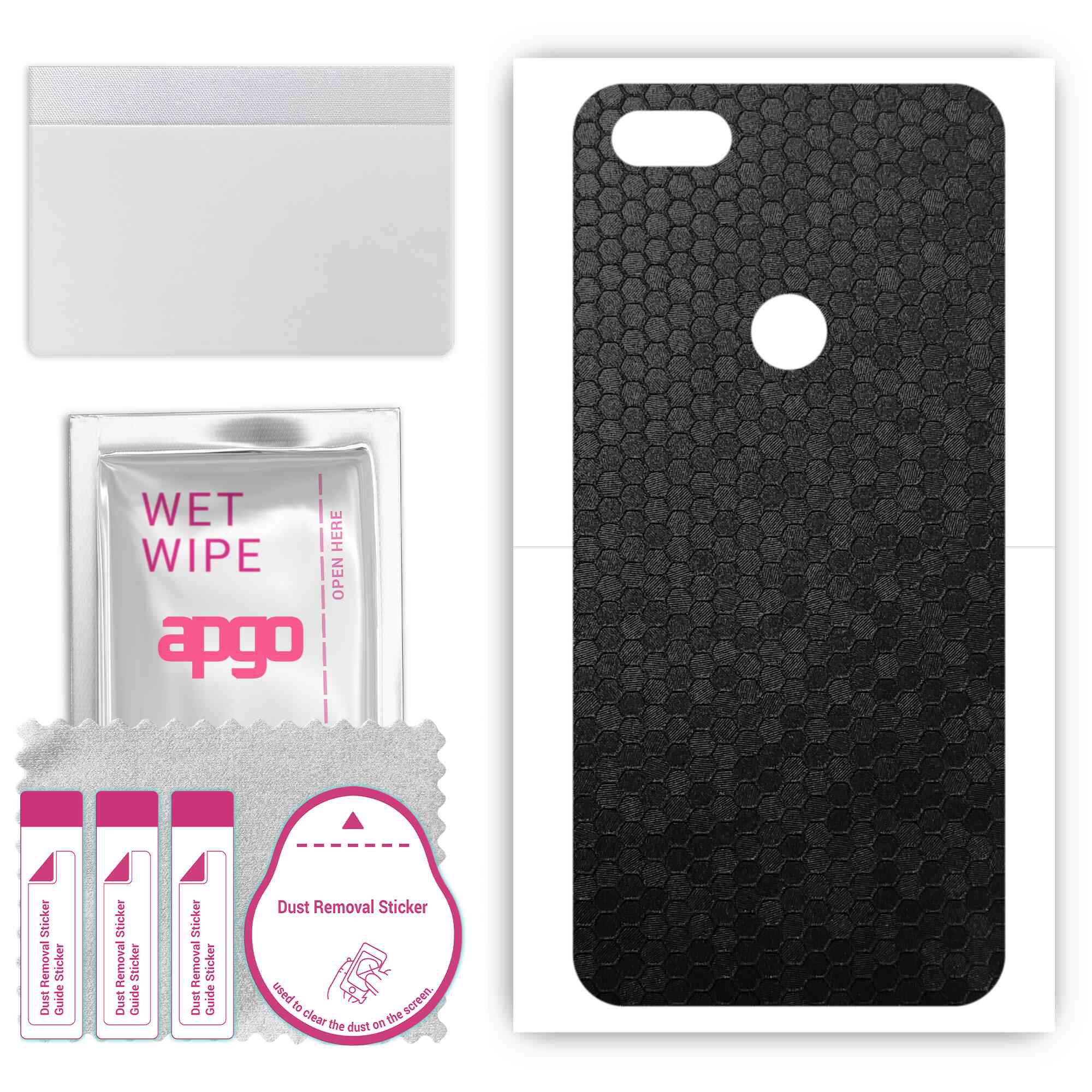 Apgo Protective Skin Sticker для задньої панелі сумісний з Alcatel 1v (2019 р), Обгортка плівка, фольга, вініл – візерунок у чорних сотах
Apgo Protective Skin Sticker для задньої панелі сумісний з Alcatel 1v (2019 р), Обгортка плівка, фольга, вініл – візерунок у чорних сотах