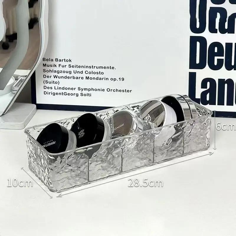Desk Drawer Organizers Plastic Bathroom Storage Makeup Organizer with Divide Clear Transparent Storage Box for Makeup Jewelrs білий
Desk Drawer Organizers Plastic Bathroom Storage Makeup Organizer with Divide Clear Transparent Storage Box for Makeup Jewelrs білий